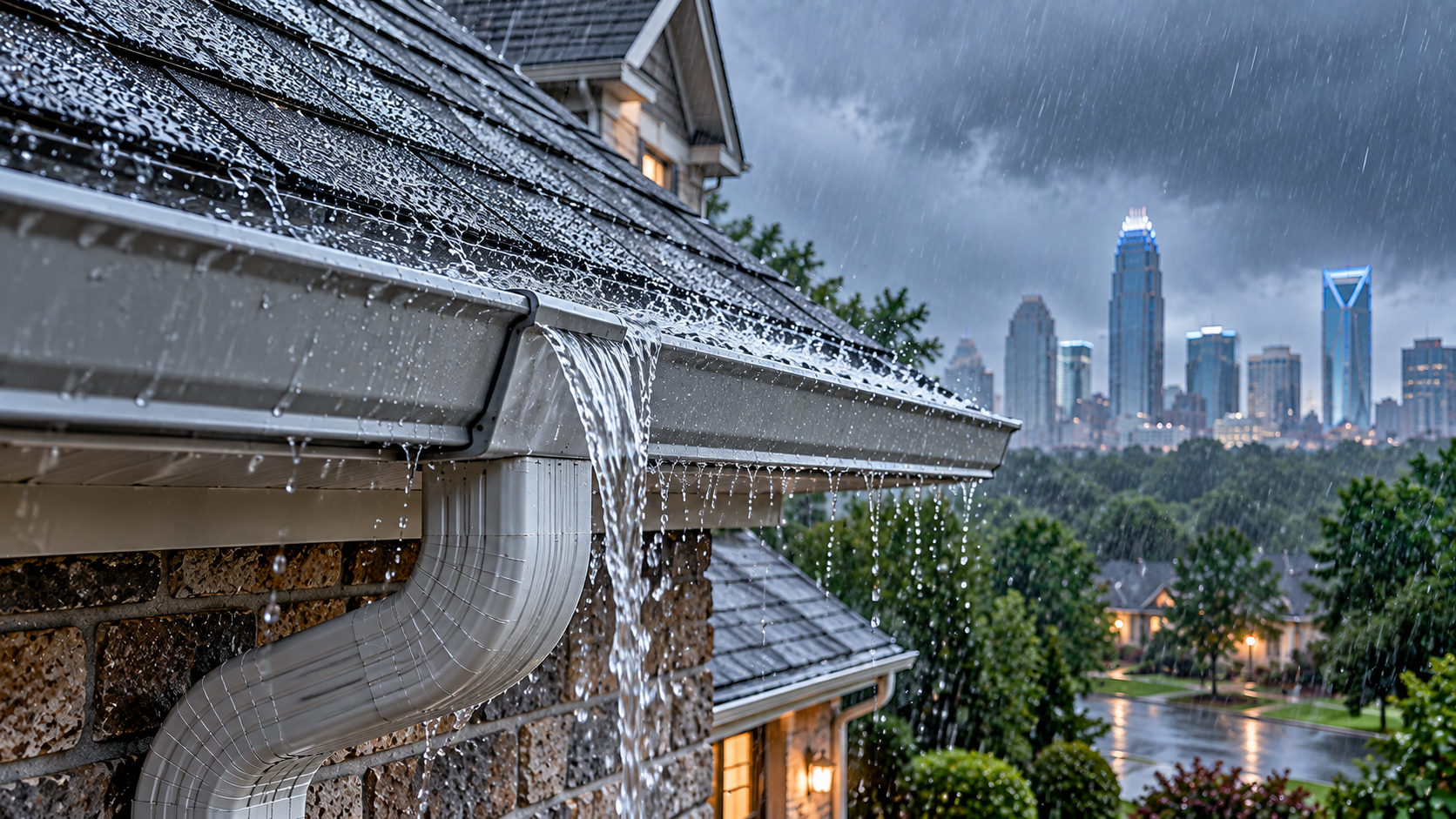 Best Gutters for Heavy Rain in Charlotte, NC