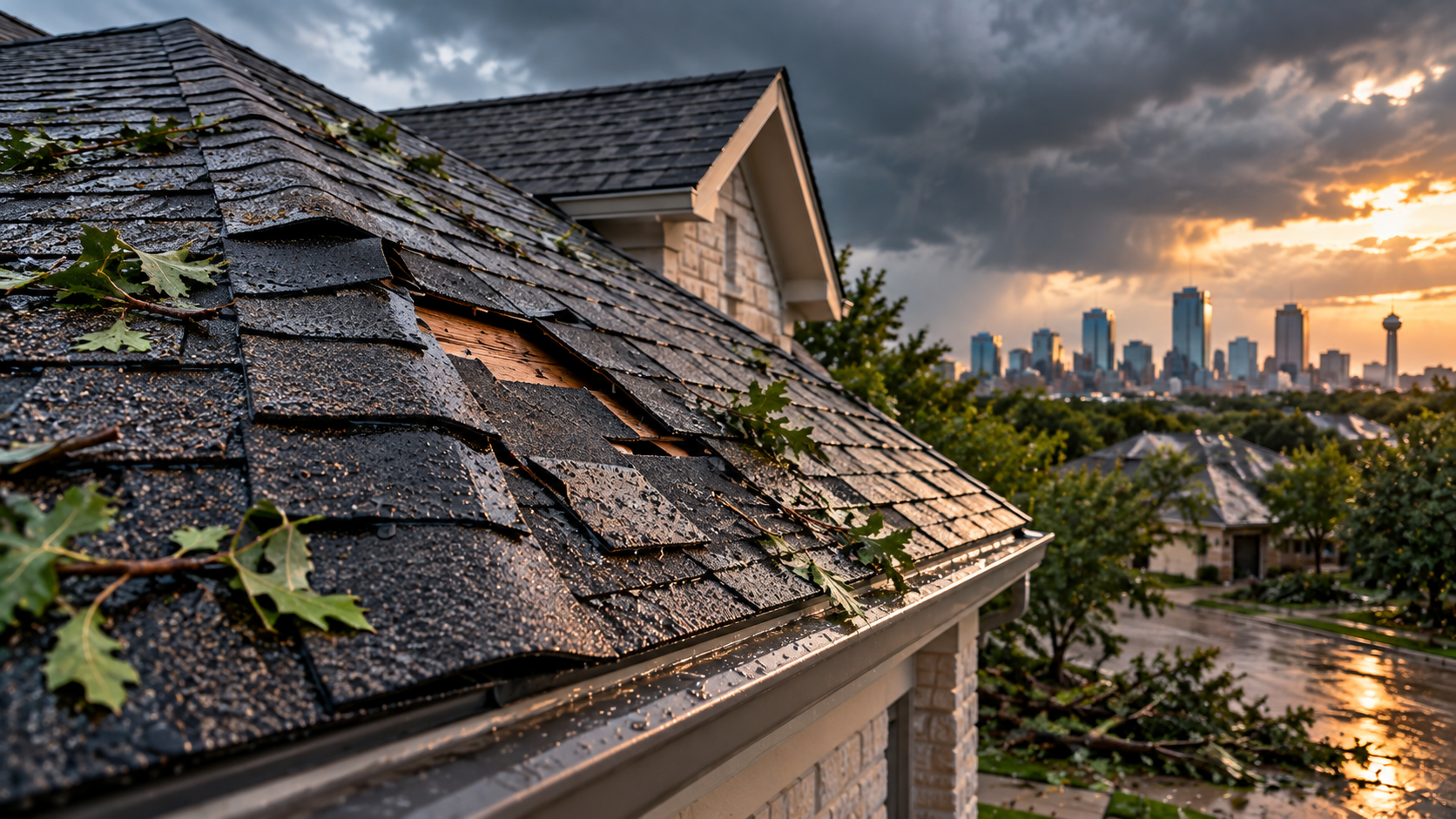 Signs Your Roof Needs Repair After a Texas Storm