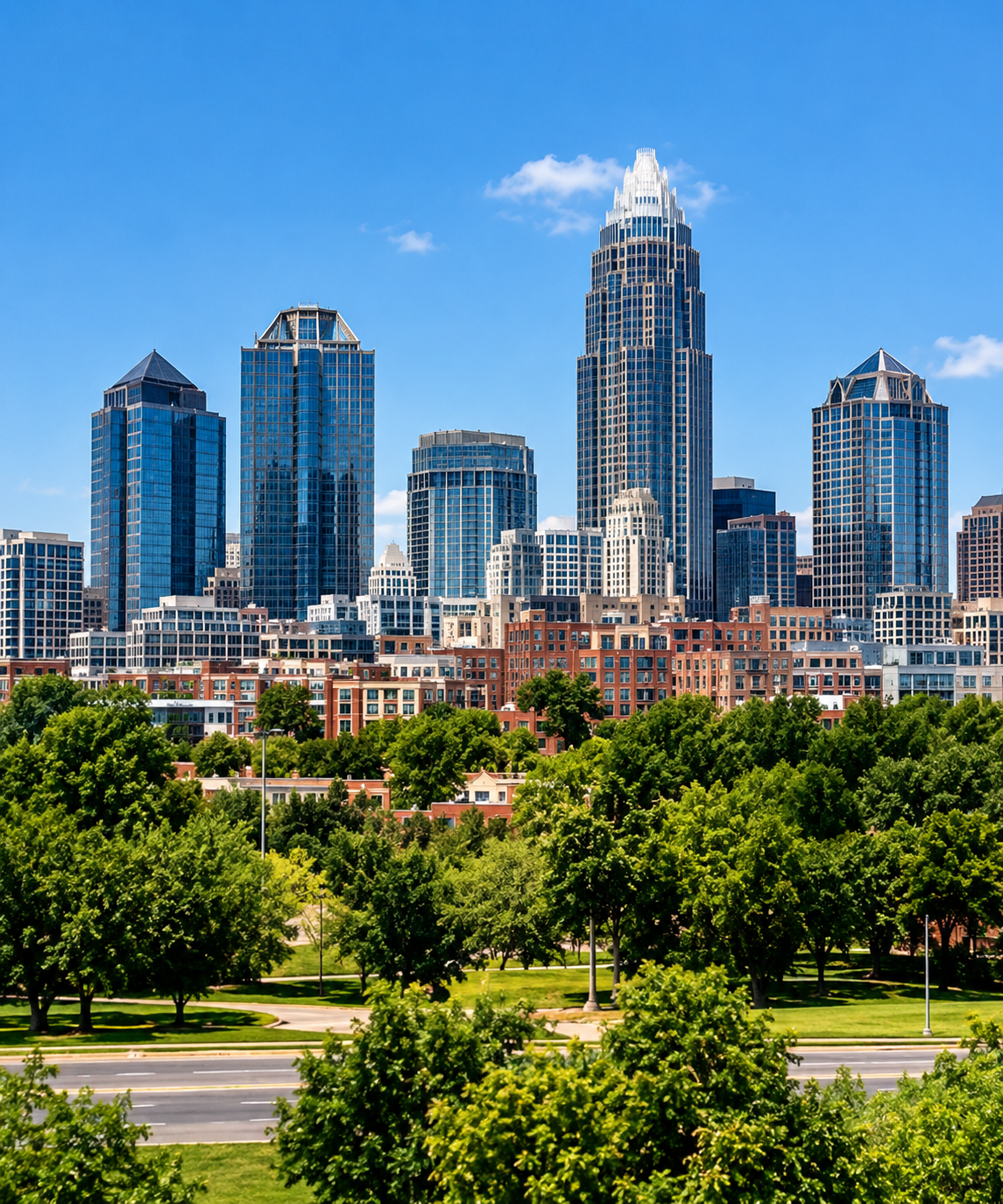 Gutter installation service area in Charlotte North Carolina